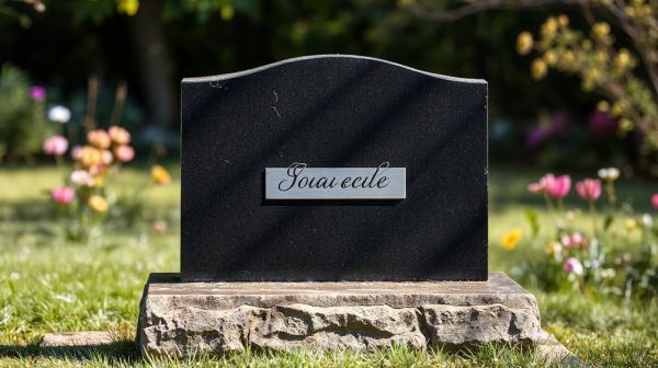 Guide des plaques funéraires personnalisées pour un hommage touchant